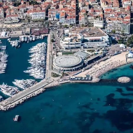 Cannes Plage 2Mn/45M2/Vue Mer/Inernet/Clim/Parking Prive Exterior photo