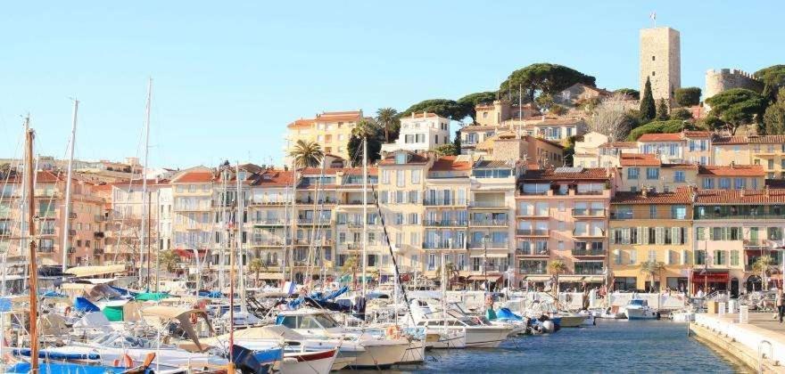 Apartment 2mn/45m2/vue Mer/inernet/clim/parking Prive Cannes